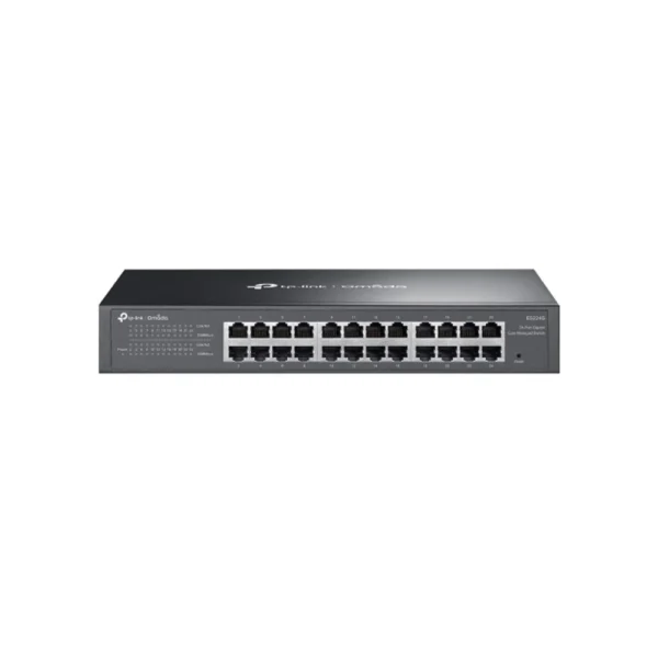 Switch rackabil Gigabit cu 24 porturi Omada TP-Link ES224G, 48 Gbps, MAC 8k, cu management
