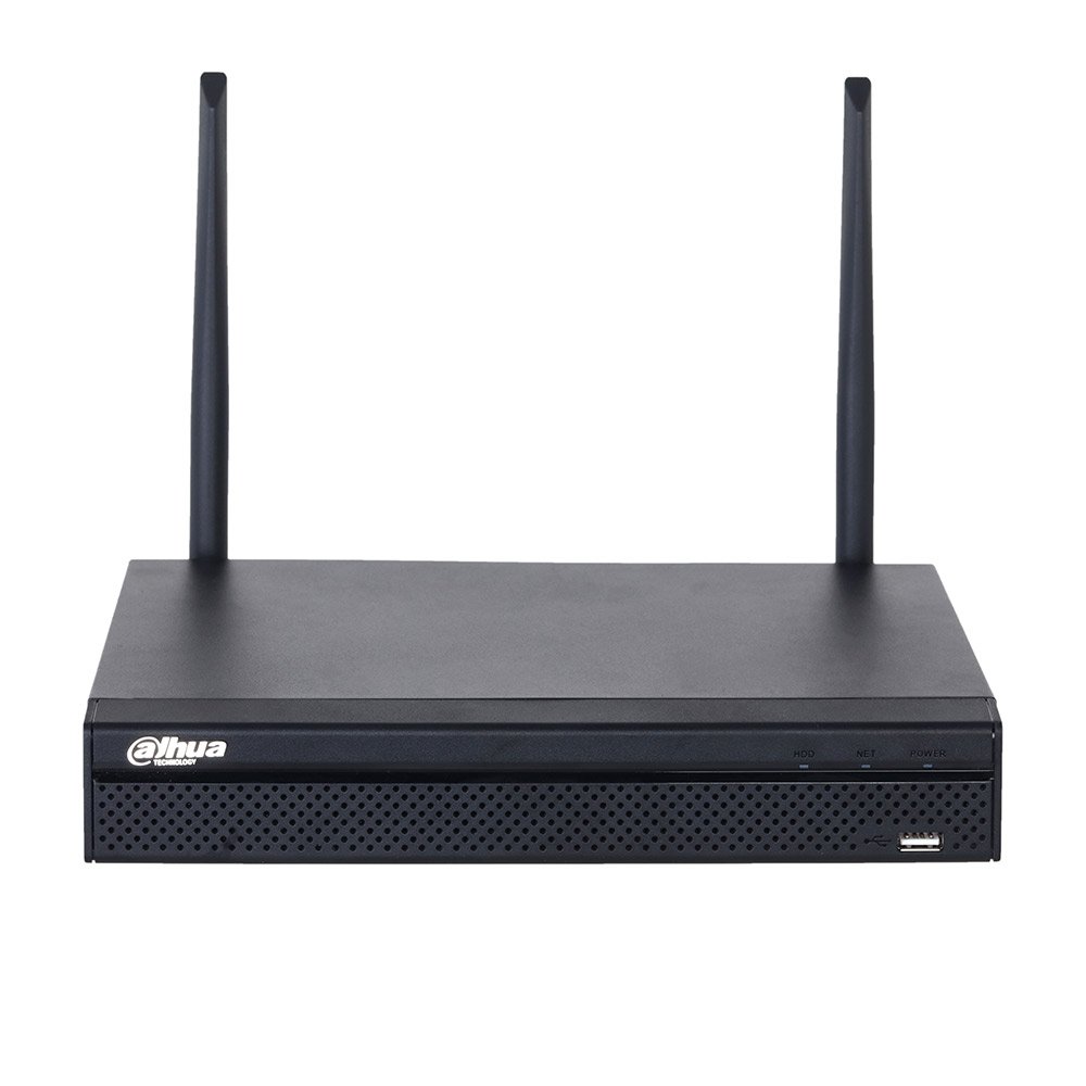 NVR WiFi Dahua NVR1108HS-W-S2-CE, 8 canale, 6 MP, 40 Mbps
