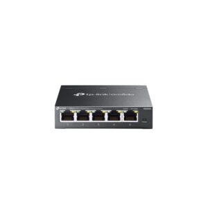 Switch Gigabit cu 5 porturi Omada TP-Link ES205G, 10 Gbps, MAC 8k, cu management