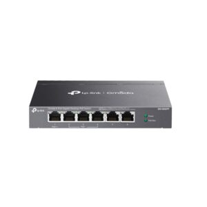 Switch Gigabit cu 6 porturi Omada TP-Link DS106GPP, 12 Gbps, MAC 4K, fara management