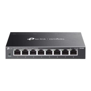 Switch Gigabit cu 8 porturi Omada TP-Link ES208G, 32 Gbps, MAC 8k, cu management