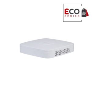 NVR Dahua Eco Series NVR2104-P-4KS3, 4 canale PoE, 2 MP, 80 Mbps, SMD Plus
