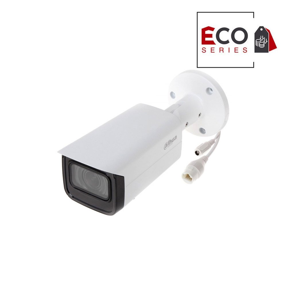 Camera supraveghere exterior IP Dahua Eco Series IPC-HFW1431T-ZS-2812-S4, 4 MP, IR 50 m, 2.8 - 12 mm, zoom motorizat, slot card, PoE