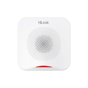 Sirena alarma de interior wireless Hikvision HiLook ALARM-S201-WE, 868.6Mhz, pana la 1600m, 4x baterie AA, LED rosu