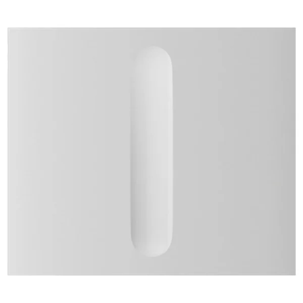 Buton central dimabil Ajax Center Button, compatibil LightCore Dimmer, alb