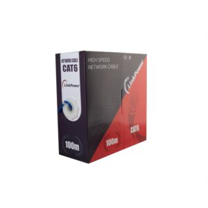 Cablu FTP CAT6 Cupru LinkPower LINK-FTP-CAT6-100, pret/100 m, albastru
