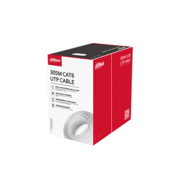 Cablu UTP CAT6 Dahua PFM920I-6UN-C, cupru, 305 m