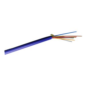 Cablu fibra optica interior LinkPower LINK-MONOFIBER8, 8 fibre, albastru, 300 metri