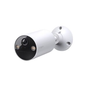 RESIGILAT - Camera exterior wireless WiFi cu acumulator si iluminare duala TP Link Tapo C410, 3 MP, 3.17 mm, IR/Lumina alba 9.1 m, microfon si difuzor, alarma 94 dB, control vocal, slot card