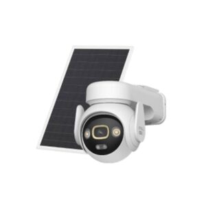 Camera supraveghere exterior PT 4G/WiFi cu panou solar IMOU AOV PT IPC-SA7E-T-5M0T3/FSP008, 8MP, 3.6 mm, IR 20 m, acumulator 15000 mAh, sirena, lumina alba, microfon si difuzor, slot card