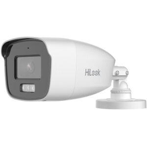 Camera supraveghere exterior cu iluminare duala Hikvision HiLook Smart Hybrid Light THC-B227-LMS, 2 MP, 2.8 mm, IR/lumina alba 40 m, microfon