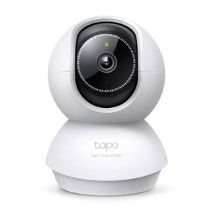 Camera supraveghere interior IP wireless WiFi PT TP-Link TAPO C230, 5 MP, 4 mm, IR 12 m, slot card, microfon si difuzor, detectie smart, 360 grade
