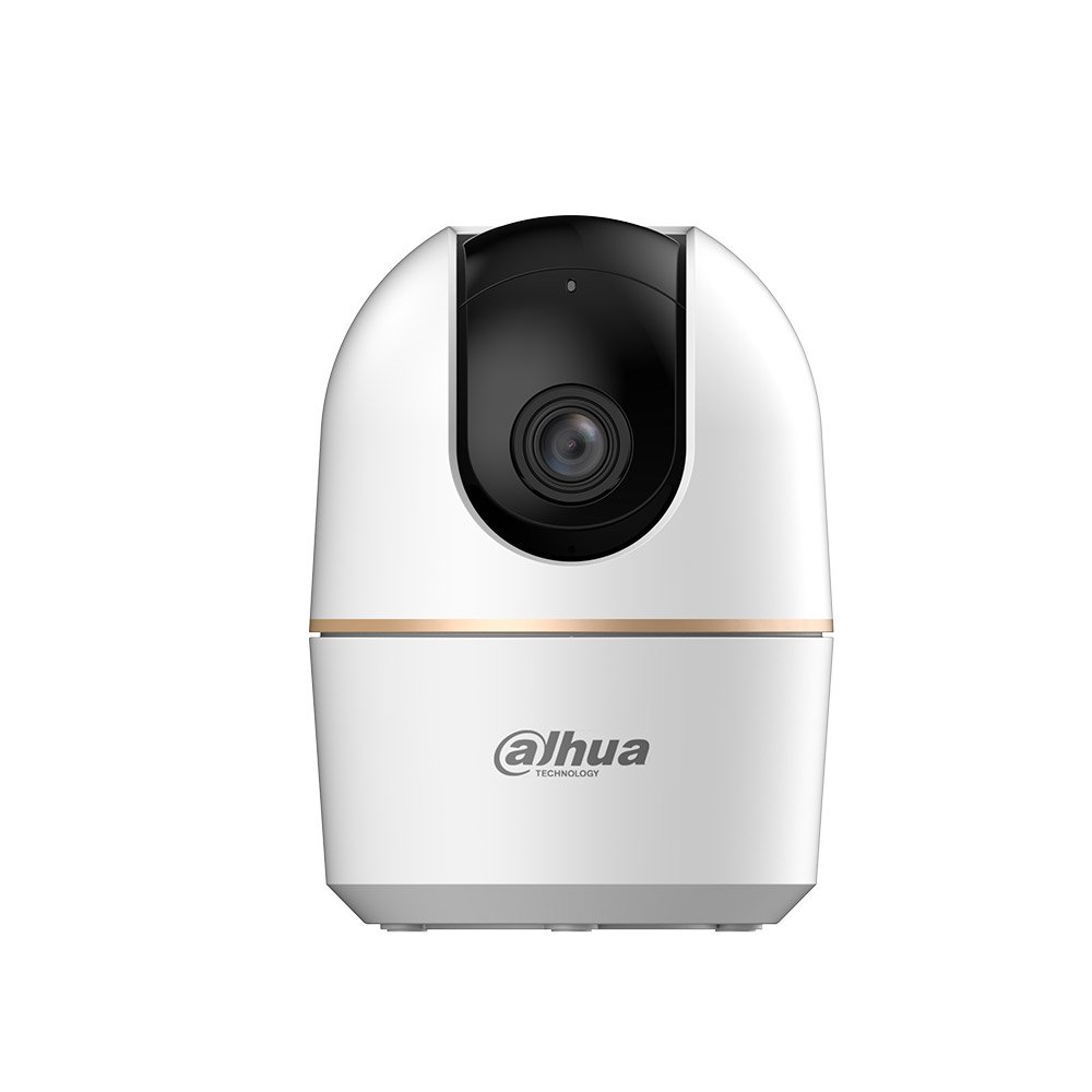 RESIGILAT - Camera supraveghere interior wireless WiFi PT Dahua DH-H5A, 5 MP, IR 10 m, microfon si difuzor, auto-tracking, detectie animale, alarma, 360 grade, slot card