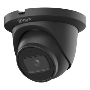 Camera supraveghere IP Dome Dahua WizMind IPC-HDW5541TM-ASE-0280B-S3-BLACK, 5 MP, IR 50 m, 2.8 mm, microfon, slot card, detectie faciala, people counting, AcuPick, protectie perimetrala, PoE, neagra