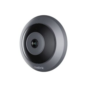 Camera supraveghere panoramica IP PoE Fisheye Reolink FE-P P520, 6 MP, IR 8 m, detectie persoane