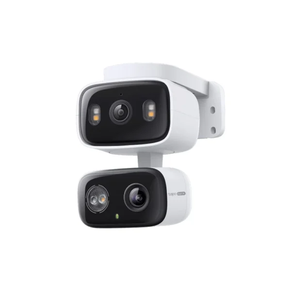 Camera supraveghere smart PT wireless cu lentila duala Tp-Link Tapo Starlight C246D, 3 MP, 2.8 mm, 6 mm, IR, 12 m, microfon si difuzor, sirena 99 dB, slot card