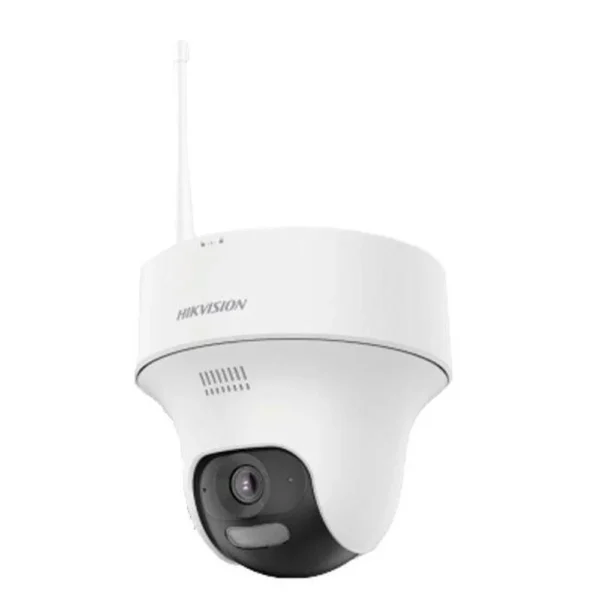 Camera supraveghere wireless IP Dome PT WiFi 6 Hikvision HiLook IPC-F120-LIDF/W, 2 MP, 2.8 mm, IR 20 m, lumina alba 15 m, microfon si difuzor, slot card