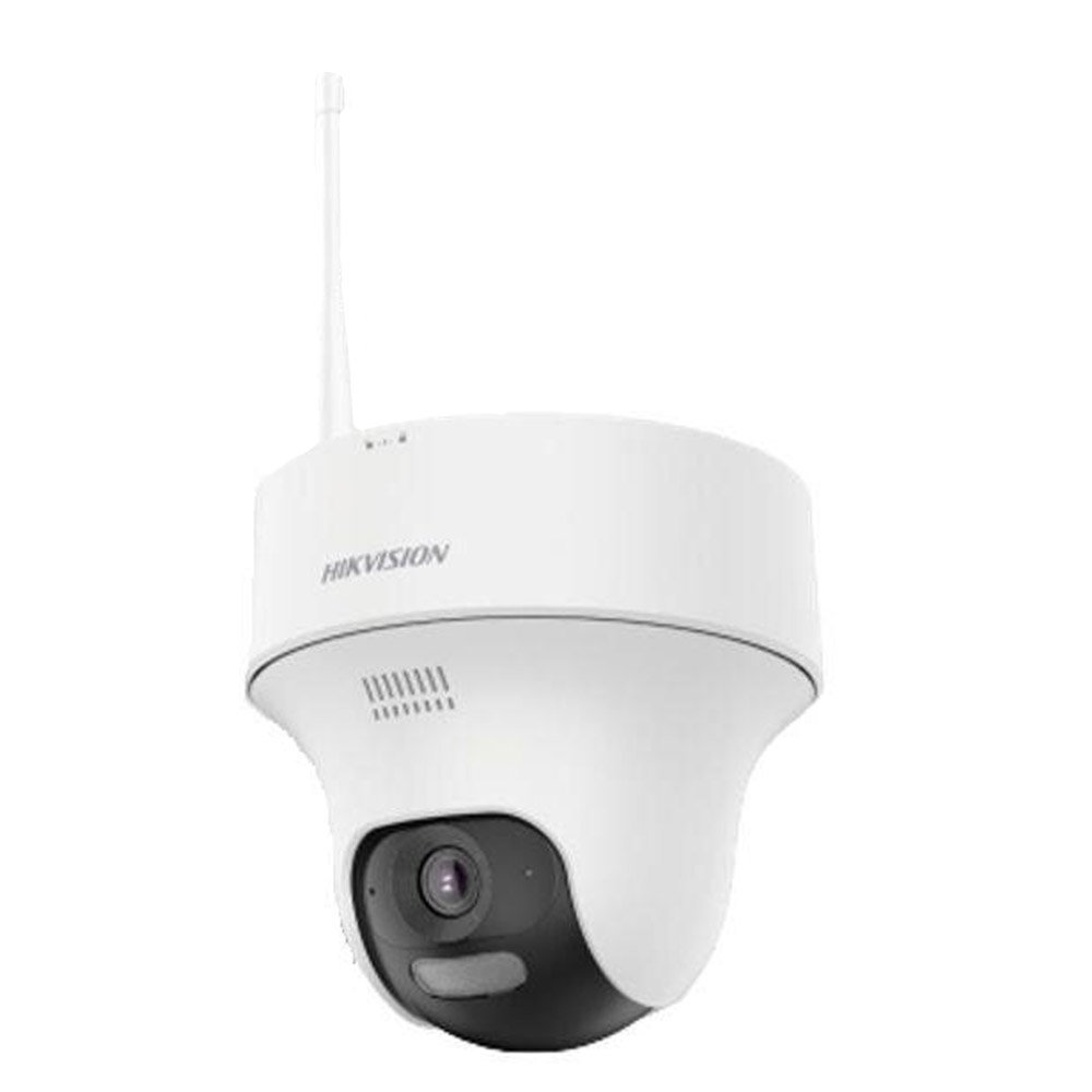 RESIGILAT - Camera supraveghere wireless IP Speed Dome PT WiFi 6 Hikvision HiLook IPC-F140-LIDF/W, 4 MP, 2.8 mm, lumina alba 15 m, IR 20 m, microfon si difuzor, slot card, avertizare sonora