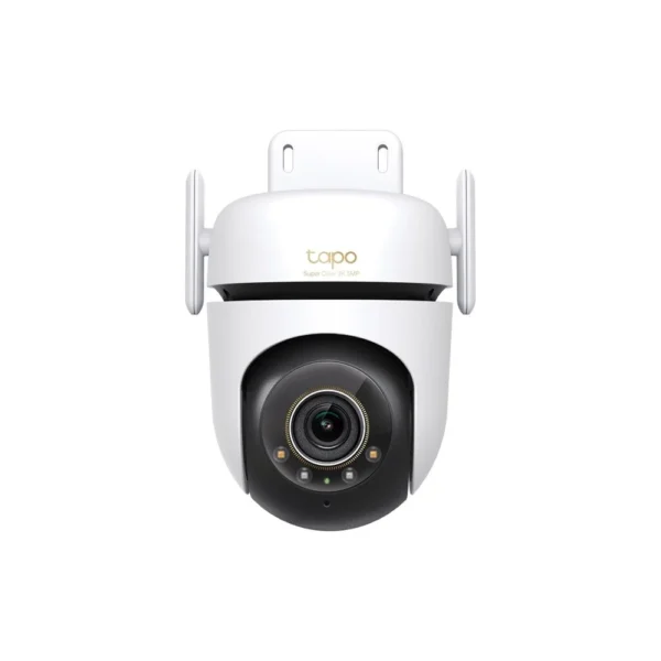 Camera supraveghere wireless IP WiFi PT TP-Link Starlight TAPO C530WS, 5 MP, IR/lumina alba 30 m, microfon si difuzor, slot card, control prin aplicatie, detectie smart, sirena, 360 grade, motion tracking
