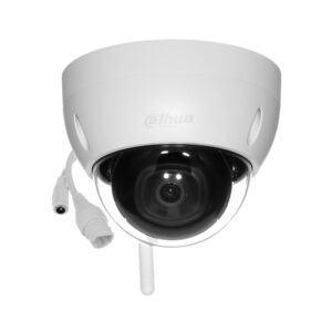 RESIGILAT - Camera supraveghere wireless IP WiFi Dome Dahua IPC-HDBW1430DE-SW-0280B, 4 MP, IR 30 m, 2.8 mm, slot card