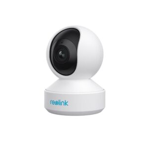 Camera supraveghere wireless WiFi Rotativa Reolink E1 Zoom E340, 5 MP, IR 12 m, 2.8 - 8 mm, zoom 3x, slot card, microfon si difuzor