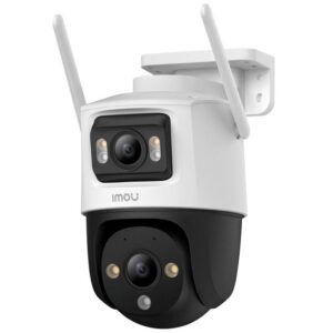 Camera supraveghere IP WiFi cu lentila duala Imou Cruiser Dual PT Full-Color IPC-S7XP-10M0WED, 5+5 MP, 2x 3.6 mm, IR/lumina alba 30 m, microfon si difuzor, slot card, auto smart tracking