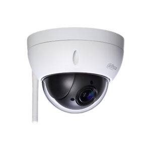 RESIGILAT - Camera supraveghere rotativa wireless IP WiFi Dome PTZ Dahua Starlight SD22204UE-GN-W, 2 MP, 2.7mm - 11mm, 4x, slot card