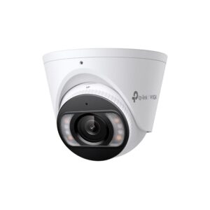Camera supraveghere IP dome cu iluminare duala TP-Link VIGI InSight S455, 5 MP, 2.8 mm, IR/lumina alba 30 m, microfon si difuzor, slot card, PoE