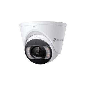 Camera IP dome cu iluminare duala TP-Link VIGI InSight S485PI, 8 MP, 2.8 mm, IR/lumina alba 30 m, microfon si difuzor, slot card, PoE