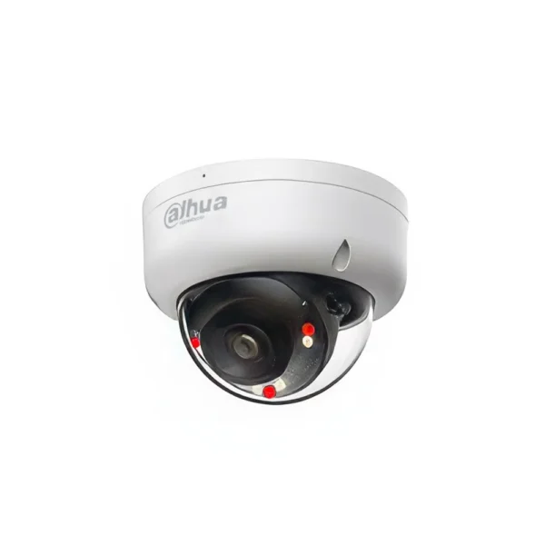 Camera supraveghere IP Dome cu iluminare duala IPC-HDBW1639E1-A-IL, 6 MP, 2.8 mm, IR 30 m, microfon, PoE