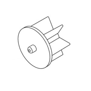 Capac cu stif pentru jaluzele verticale Nice 575.12040