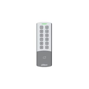 Cititor control acces standalone WiFi Dahua ASI1201M-MEW, card IC/ID/Desfire, 13.56 MHz, 125 kHz, PIN, RS-485/Wiegand, 10.000 utilizatori, montaj aplicat