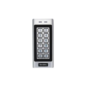 Cititor proximitate cu tastatura Secukey SK4-W, card, PIN, EM, 125 KHz, 1000 utilizatori