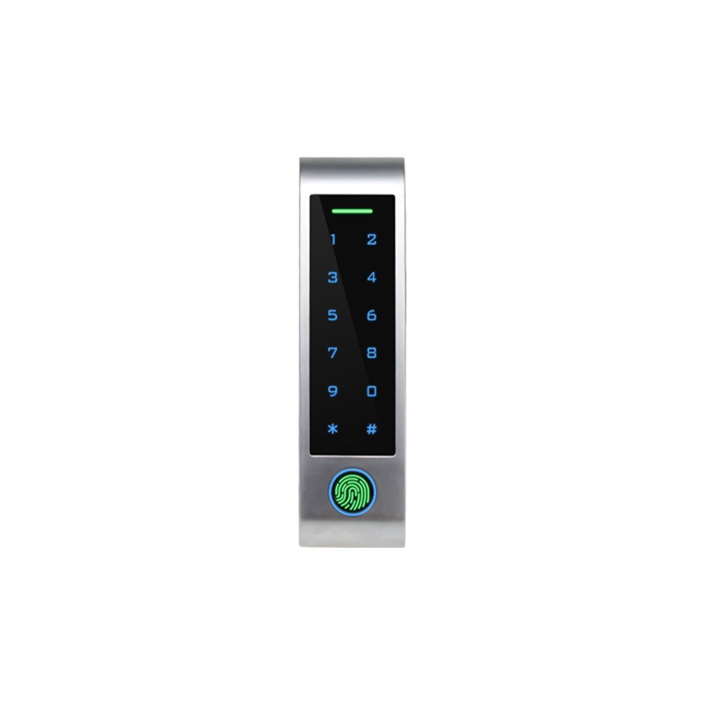 Cititor biometric cu tastatura Secukey HF4, EM 125 KHz, PIN, card, amprenta, 1000 utilizatori