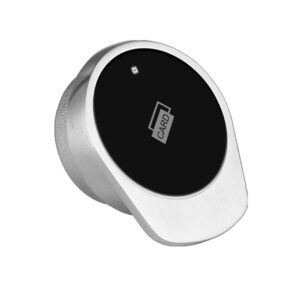 Incuietoare standalone pentru vestiare si dulapuri Secukey D13-A, cartela / tag, Mifare 13.56 MHz, alarma, back-up extern