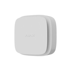 Detector de fum si caldura wireless FireProtect 2 AJAX FIREPROTECT-2-F-T-W-RB, 85 dB, RF 1700 m, tamper