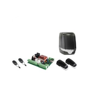 Kit automatizare poarta batanta Motorline Telica KIT TELICA DL-52-1BR-L, 2.5 m, 200 kg, compatibil brat culisant drept, 230 Vac, stanga