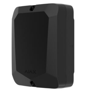 Doza de legatura Ajax Case C, 2 sloturi, tamper, compatibil LineSupply, negru