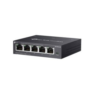 Switch Gigabit cu 5 porturi Omada TP-Link DS105G-M2, 25 Gbps, MAC 4K, fara management, plug and play