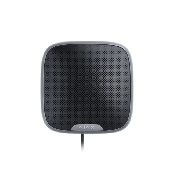 Sirena de exterior cu LED Ajax STREETSIREN FIBRA BL, 113 dB, 2000 m, IP54