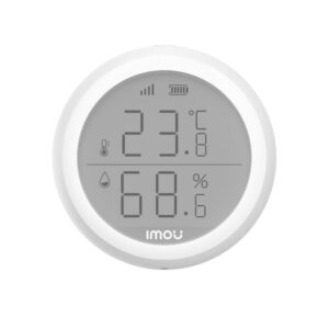 RESIGILAT - Senzor de temperatura si umiditate wireless Imou ZTM1, autonomie 1 an, protocol Zigbee, 1200 m