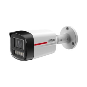 RESIGILAT - Camera supraveghere IP exterior Dahua WizColor IPC-HFW2449TL-S-PRO, 4 MP, 2.8 mm, lumina alba 50 m, microfon, slot card, PoE