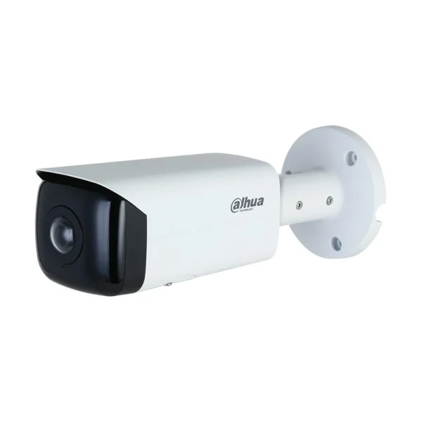 Camera supraveghere IP exterior Dahua WizSense IPC-HFW3441T-AS-P-0210B, 4 MP, 2.1 mm, IR 20 m, slot card, unghi 180 grade, microfon, PoE