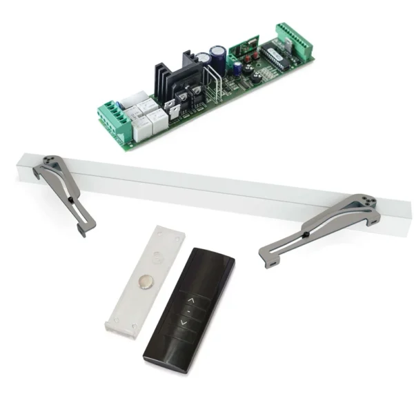 Kit automatizare obloane batante Motorline KPORTB75, 24 Vdc, 2 m2, 20 Nm