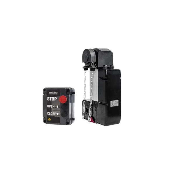 Kit automatizare usi sectionale industriale Motorline KVM105, 20 mp, 230 Vac, 650 W