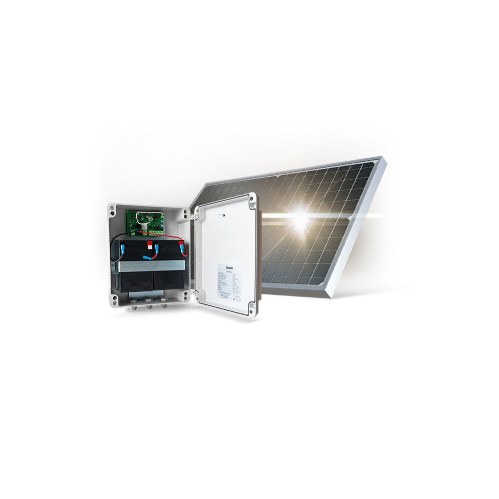 Kit solar pentru alimentare automatizari Motorline Apolo, 24 V