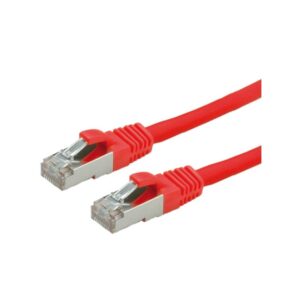 Patch cord S/FTP Cat6a LinkPower LINK-PATCHF61, 1 m, 26AWG, rosu