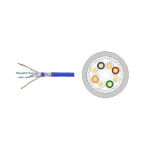 Cablu S/FTP Cat.7 LinkPower LINK-S/FTP7 -PVC, cupru, AWG 23, pret / 305 m