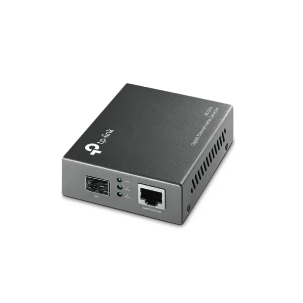 Media convertor Gigabit TP-Link MC220L, 1 port SFP, multi/single-mod, montabil in rack