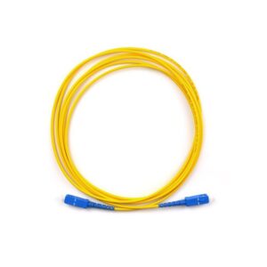 Patch cord fibra optica LinkPower LINK-SINGLE2, SC-SC, 2m, galben